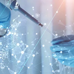 Science technology concept. Scientist. Scientific experiment.

