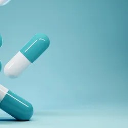 The image shows pharmaceutical capsules representing stability testing in drug development. It emphasizes analytical techniques critical for evaluating drug stability, shelf-life determination, and maintaining pharmaceutical quality standards.