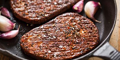 Grilled plant-based meat alternatives, representing end products supported by analytical workflows such as automated capillary electrophoresis.