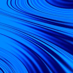 Abstract blue wave pattern with curved flowing lines, resembling fluid motion used to illustrate concepts in quantitative flow cytometry and advanced data visualization.