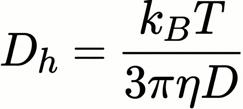 Stokes–Einstein equation Stokes–Einstein equation