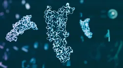 High-dose biologics depicted with molecular structures.