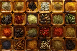 Pesticide residue analysis workflow in herbs and spices showing LC–MS/MS matrix effects, including ion suppression and enhancement caused by pigments, essential oils, and lipids, with QuEChERS cleanup and matrix-matched calibration used to improve accuracy.