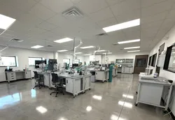 Interior of Metrohm's analytical laboratory innovation center in Houston