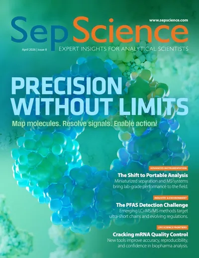 Cover of SepScience magazine issue 8.