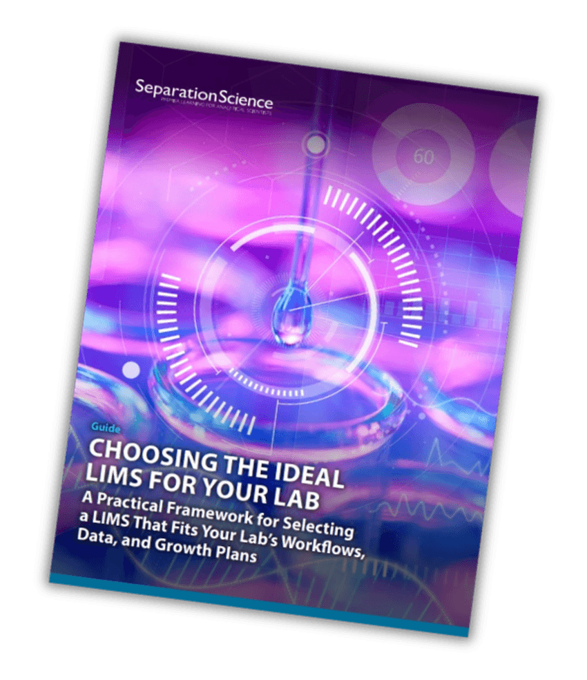 Choosing the ideal LIMS for your lab guide cover