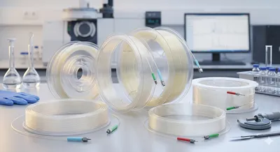 Capillary columns illustrating advanced surface chemistry techniques