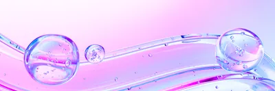 Water droplets representing purity for laboratory water purification systems