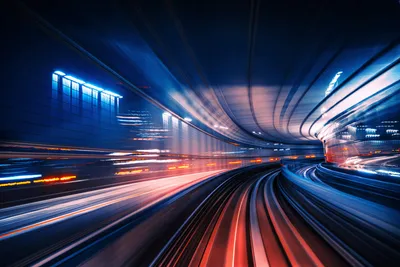 Abstract image representing speed in LC/MS automation