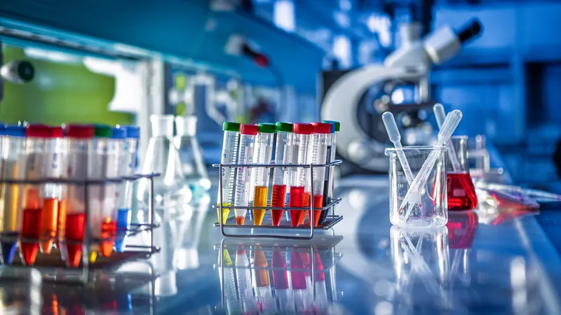 Laboratory test tubes showcasing sample integrity