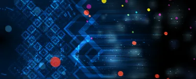 Abstract visualization representing high resolution mass spectrometry systems.