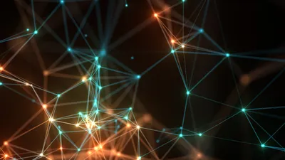 Abstract technology background symbolizing SICRIT ion source technology