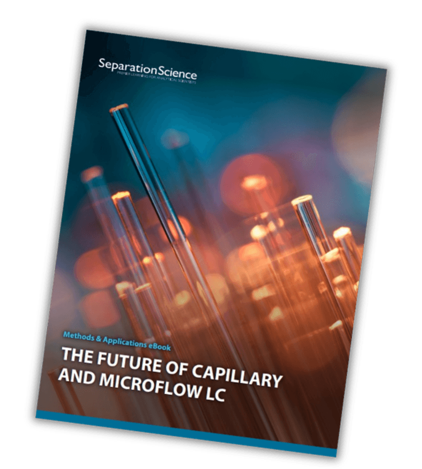 Cover of eBook on capillary and microflow LC technologies