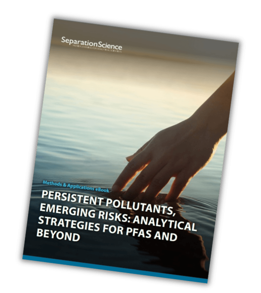 eBook cover on PFAS testing methods and analytical strategies
