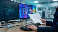 Analytical scientist comparing PLS and machine learning model outputs for a spectroscopic dataset, illustrating the chemometrics vs machine learning choice