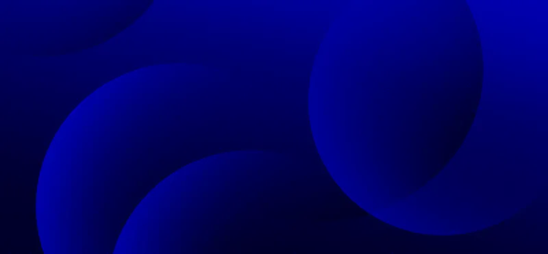 Abstract blue circle background