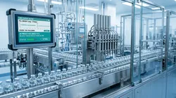 Multi-column continuous chromatography skid running a periodic counter-current mAb capture cycle under AI-assisted process control
