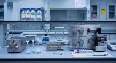 HPLC equipment used for analytical sensitivity testing