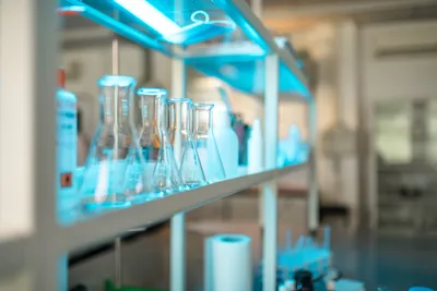 Glassware used in non-targeted analysis sample preparation
