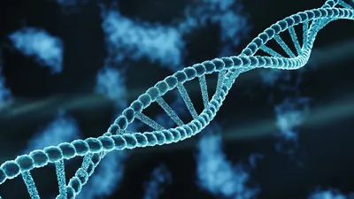 DNA strand representing protein analysis challenges