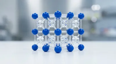 Illustration of elements in battery material structure for characterization
