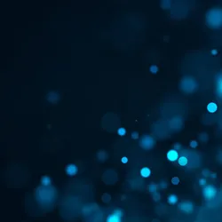 Blue bokeh background. Digital illustration. 3d rendering

