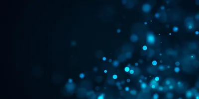 Blue bokeh background. Digital illustration. 3d rendering