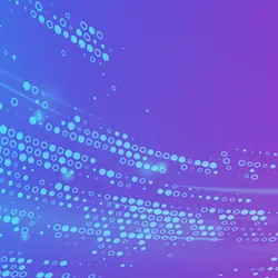 Vector hexagonal network pattern. Science background illustration - technology, medical, blockchain